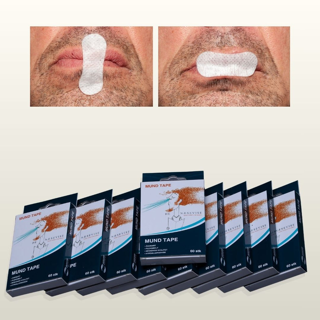 10 x De Næsvises Mundtape (fri fragt)